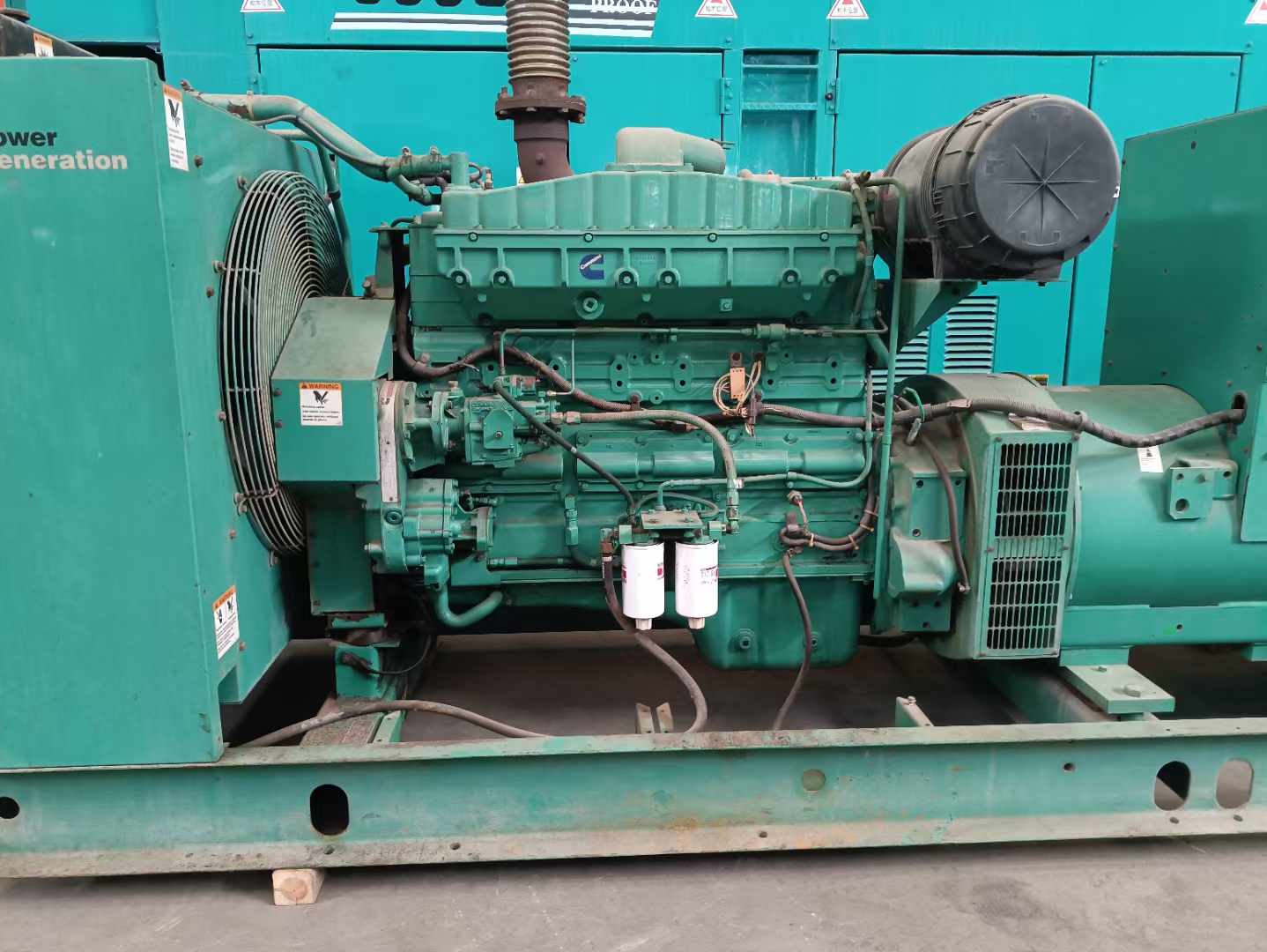 西市过载会对 600kW 柴油发电机组造成哪些损害?